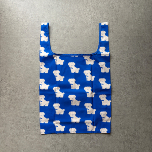 シュナウザーのショッピングバッグ（Blue）